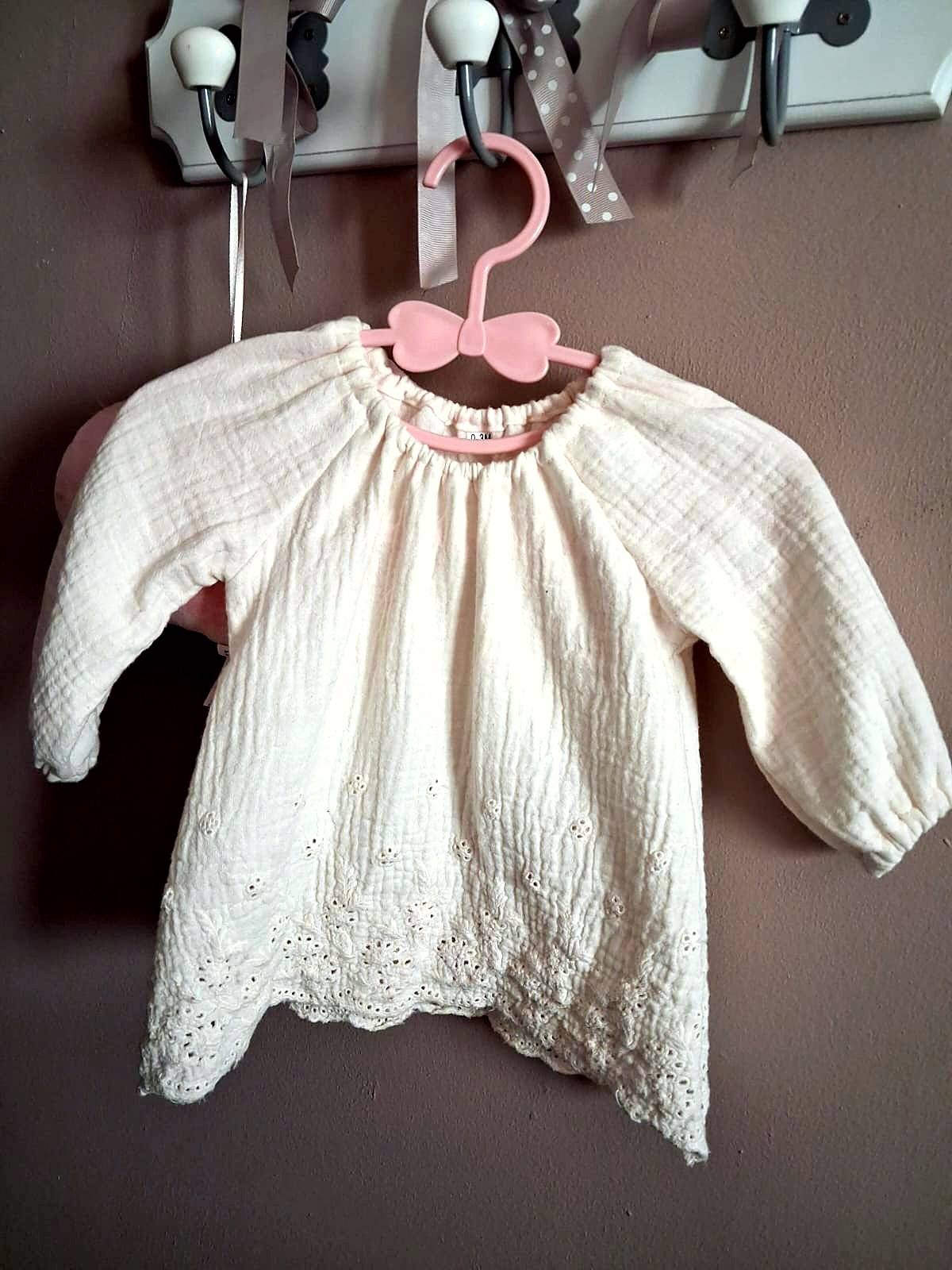 Blouse Gaze Ajourée