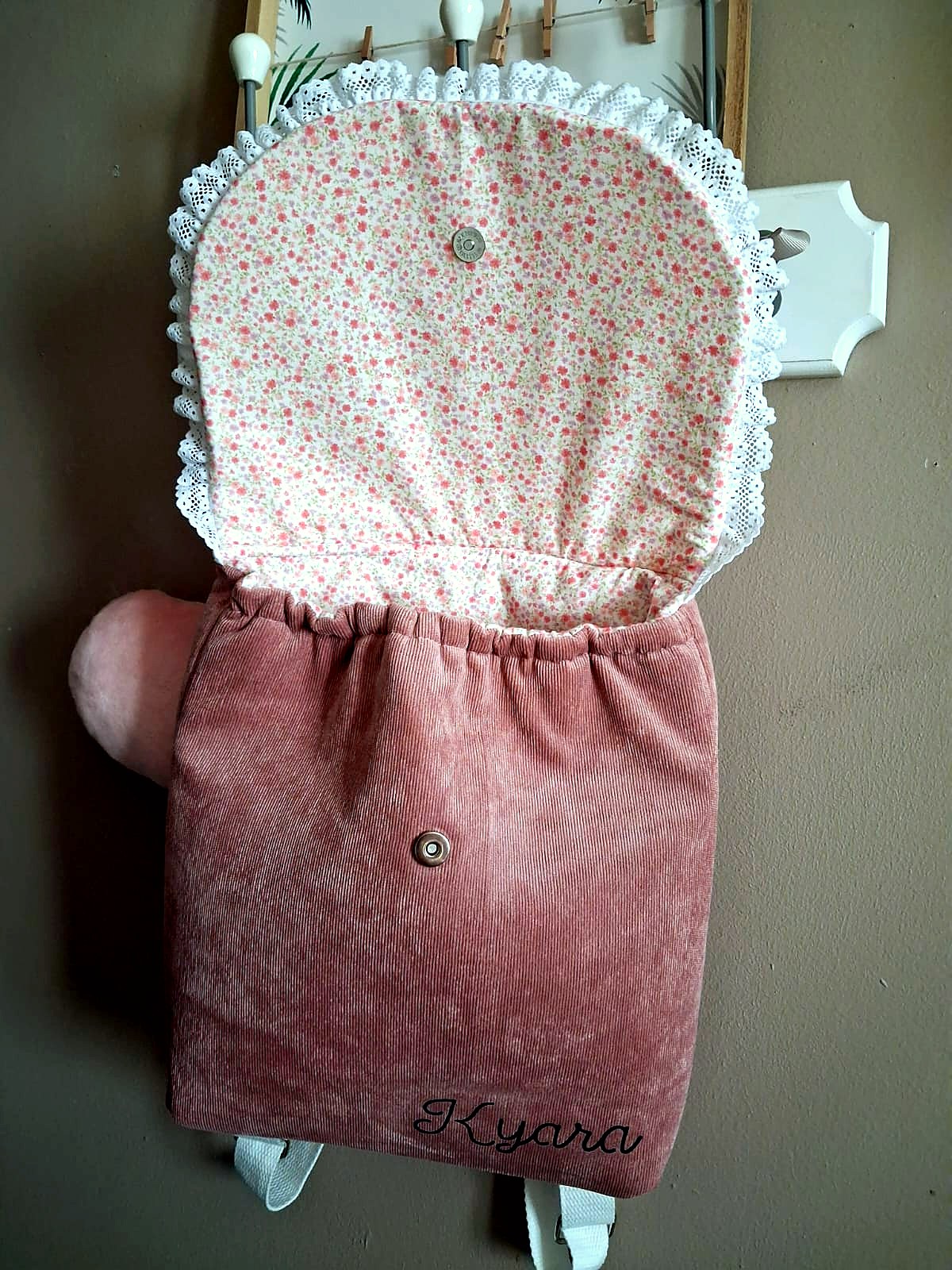 Sac à Dos Fleuri