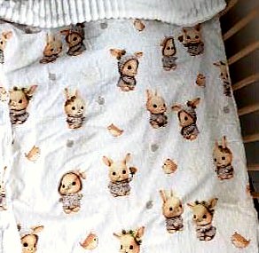 Gigoteuse Lapins — Petits lapins, fait main près d'Avignon