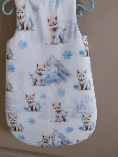Gigoteuse renard des neiges — vue 3