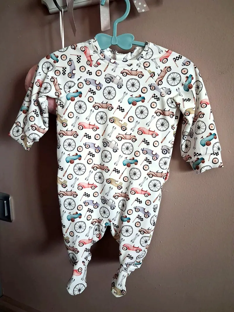 Pyjama Voitures Vintage — Voitures et vélos vintage, fait main près d'Avignon